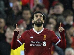 لاعب فريق نادي ليفربول الانجليزي لكرة القدم المصري محمد صلاح