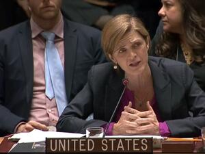 السفيرة الأمريكية لدى الأمم المتحدة سمانثا باور