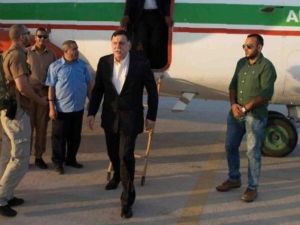 رئيس حكومة الوفاق الليبية فايز السراج
