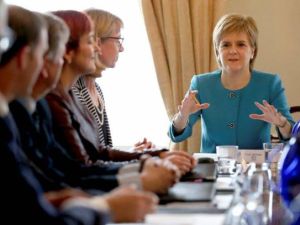 رئيسة وزراء اسكتلندا نيكولا سترجن