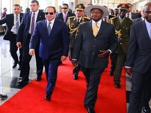 عراك بين حرس السيسي ونظيره الاوغندي