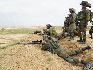 قناصة اسرائيليون على حدود غزة