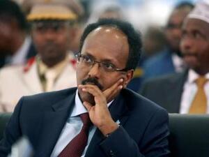 الرئيس الصومالي محمد عبد الله محمد
