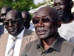 الجنرال بول مالونج رئيس الأركان السابق بجنوب السودان
