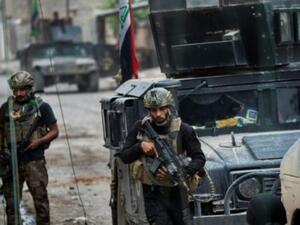 عنصران من قوات العمليات الخاصة العراقية
