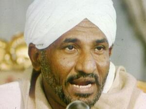 الصادق المهدى، رئيس حزب الأمة السوداني