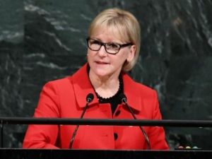 وزيرة خارجية السويد مارغو والستروم