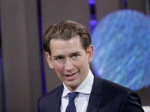 وزير الخارجية النمساوي سيباستيان كورتس 
