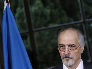 السفير السوري لدى الامم المتحدة بشار الجعفري