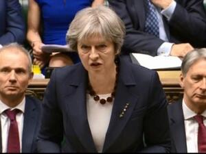 رئيسة الوزراء البريطانية تيريزا ماي