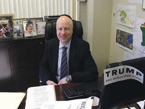 جيسون غرينبلات الممثل الخاص للرئيس الأمريكي دونالد ترامب لعملية السلام في الشرق الاوسط