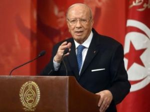 رئيس الجمهورية التونسي الباجي قايد السبسي

