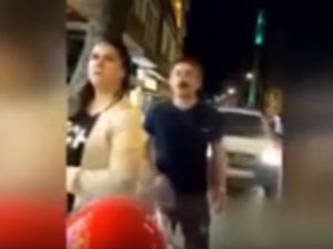 زوجان يوثقان لحظة دهسهما