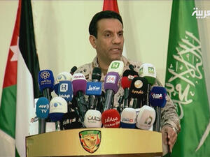 المتحدث الرسمي باسم قوات التحالف العقيد الركن تركي المالكي