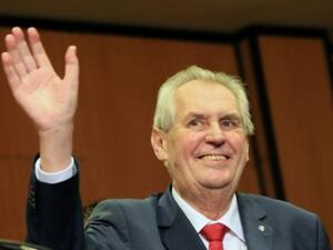 الرئيس التشيكي ميلوس زيمان
