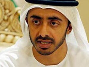 وزير الخارجية الاماراتي الشيخ عبدالله بن زايد