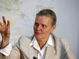 ليز جراند منسقة الأمم المتحدة للشؤون الإنسانية في العراق