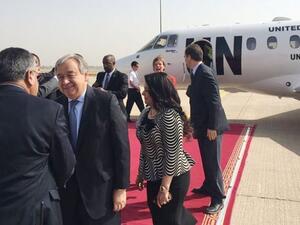 غوتيريس في العراق لبحث "الوضع الانساني المتردي" بالموصل