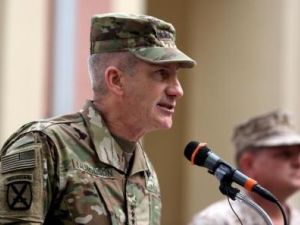 جون نيكلسون قائد القوات الأمريكية في أفغانستان