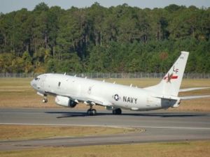 طائرة بوسيدون بي-8 تابعة للبحرية الاميركية

