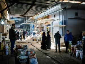 سوق الزهراء الكبير في شرق الموصل