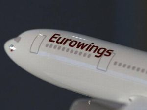 A Germany-bound Eurowings passenger flight from Salalah in Oman made an emergency landing in Kuwait city on Sunday over a bomb threat but no explosives were found on board. (AFP/File)