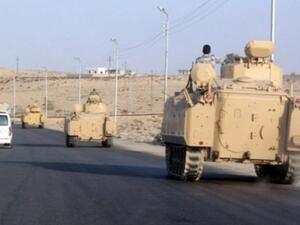 تعزيزات للجيش المصري في سناء/ا.ف.ب