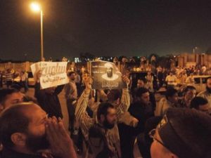 من التظاهرة/ا.ف.ب