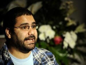 المدون المصري البارز علاء عبد الفتاح/ارشيف