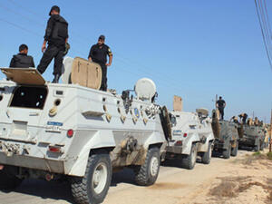 وحدة من الجيش المصري في سيناء/ارشيف