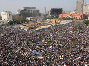 نحو مليون متظاهر يحتشدون في القاهرة