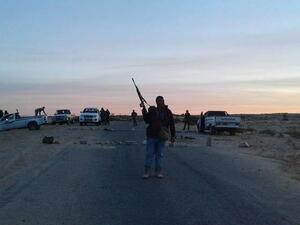 شباب قبيلة الترابين المصرية، تمركزوا فى بعض المناطق الشرقية بسيناء