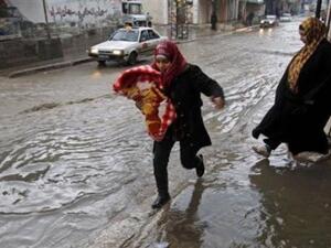 تدفق السيول يهدد محافظتي الاسكندرية والبحيرة