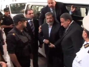  الرئيس المصري المعزول محمد مرسي