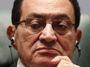 الرئيس المصري حسني مبارك