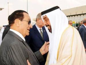 Mubarak past visit in the UAE