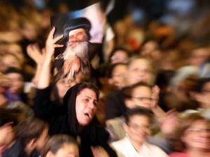 تظاهرة في القاهرة تأيدا للكنيسة القبطية/أ.ف.ب
