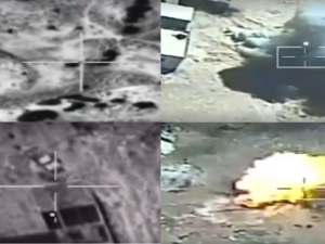  قصف 4 عربات نقل خاصة بالعناصر التكفيرية