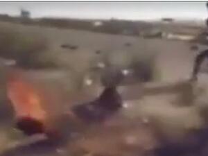 حرق قيادي بداعش في سيناء