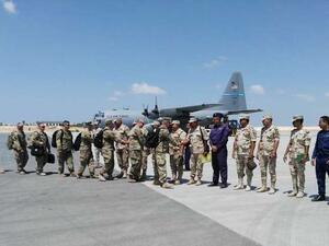 قوات أمريكية في قاعدة محمد نجيب المصرية