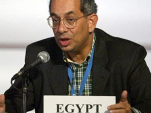  وزير المالية السابق يوسف بطرس غالي