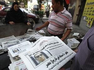 Egypt accuses the Qatar-based broadcaster of supporting the outlawed Muslim Brotherhood. (AFP/Mohammed Abed)