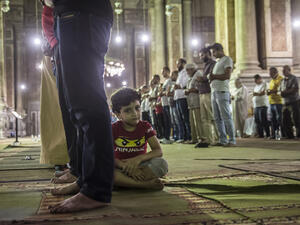 Several Christian families in the area pitch in to provide food and drink in what he calls an effort to unite Egyptians during a holy time of the year. (AFP) 