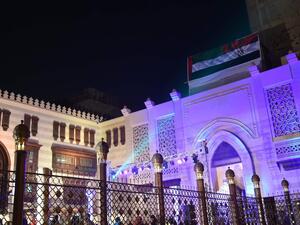 The 2014 blast shattered the windows, scarred the neo-Mamluk facade and damaged more than 170 works of art, destroying 10 glass plates and vessels.  (AFP/Mohammed El Shahed) The 2014 blast shattered the windows, scarred the neo-Mamluk facade and damaged more than 170 works of art, destroying 10 glass plates and vessels.  (AFP/Mohammed El Shahed)