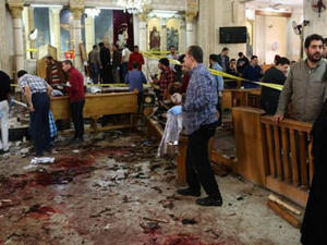 Attack on Egypt's Palm Sunday claimed by Daesh (AFP)