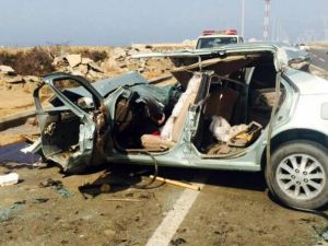 At Least 9 people were killed with 8 injured after a car collided with a microbus at the Cairo-Ismailia desert road. (AFP/ File Photo)