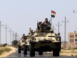 Egyptian police during Sinai operations. (AFP/ File Photo)