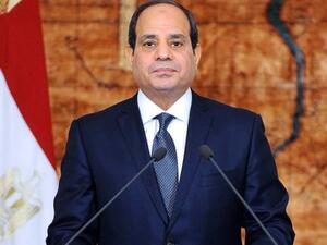 Egyptian President Abdel-Fattah al-Sisi called the UN to lift ban on Libya arms. (AFP/File)