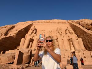 The number of the Danish tourists that visited Egypt reached 100,000 in 2009, according to the latest statistics by Egypt's State Information Service. (AFP/File) 