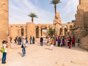 Egypt's inbound tourism fell in 2016 to 5.3 million tourists—down from 9.3 million in 2015—after Russia and Britain halted their flights because of the fall of the Russian plane in October 2015.